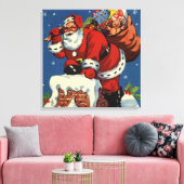 Weihnachten, Weihnachten Weihnachten Der Weihnacht Leinwanddruck (Insitu (Wohnzimmer))