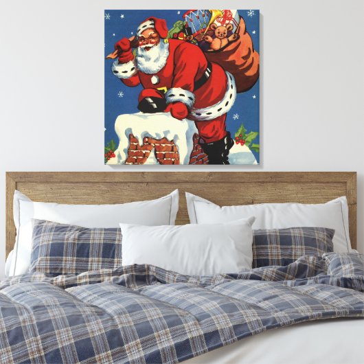 Weihnachten, Weihnachten Weihnachten Der Weihnacht Leinwanddruck (Insitu (Schlafzimmer))