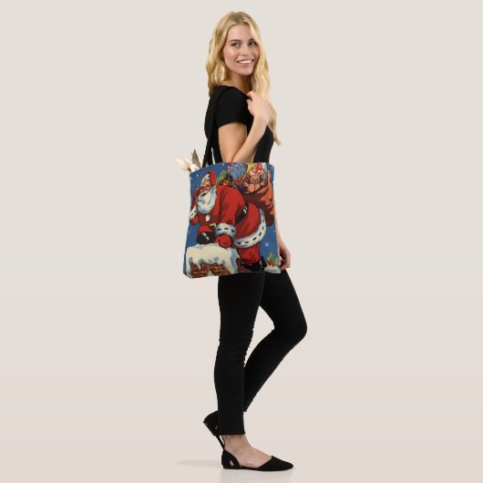 Weihnachten, Weihnachten Weihnachten Der Weihnacht Tasche (Am Model)