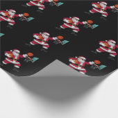 Weihnachten Weihnachten Weihnachten Dunkeln ein Ba Geschenkpapier (Ecke)