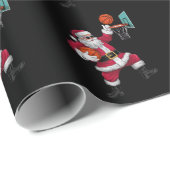 Weihnachten Weihnachten Weihnachten Dunkeln ein Ba Geschenkpapier (Rolleneckpunkt)