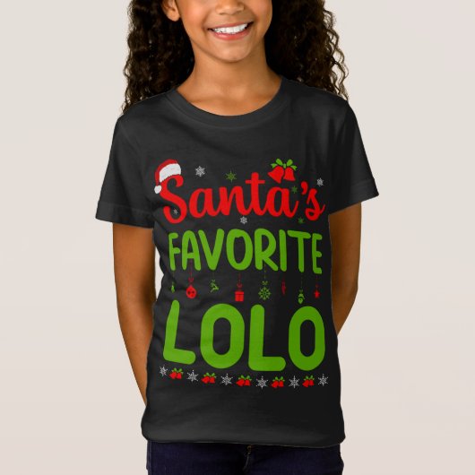 Weihnachten Weihnachten Weihnachten Favorit Lolo N T-Shirt (Vorderseite)