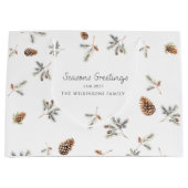 Weihnachten Weihnachten Weihnachten Foto Weihnacht Große Geschenktüte (Vorderseite)