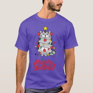 Weihnachten Weihnachten Weihnachten Funny Cat T-Shirt