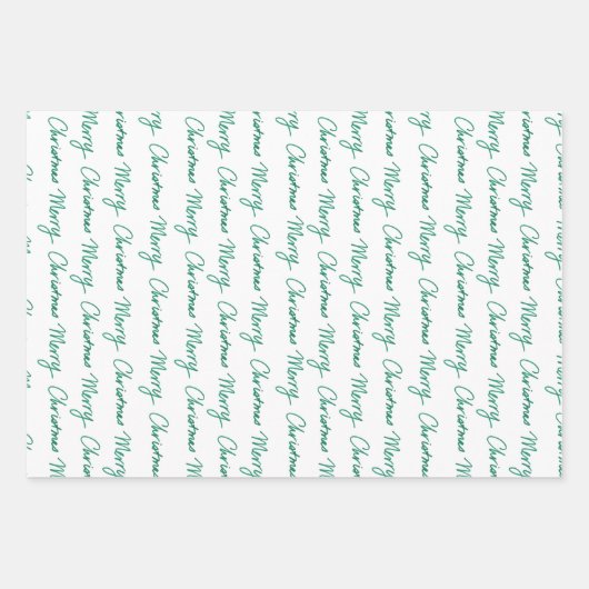Weihnachten Weihnachten Weihnachten Geschenkpapier Set (Vorderseite)