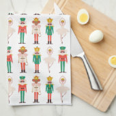 Weihnachten Weihnachten Weihnachten Geschirrtuch (Viertel Falte)