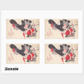 Weihnachten Weihnachten Weihnachten Klavier für Hi Rechteckiger Aufkleber (Blatt)