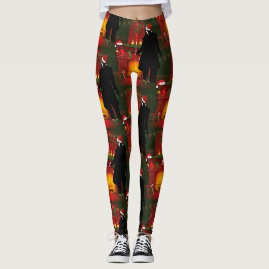 Weihnachten Weihnachten Weihnachten Leggings (Vorderseite)