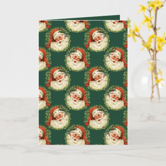 Weihnachten Weihnachten Weihnachten Nick Karte (Gelbe Blume)