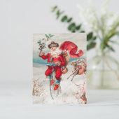 Weihnachten Weihnachten Weihnachten Postkarte (Stehend Vorderseite)