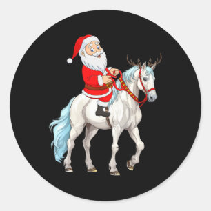 Weihnachten Weihnachten Weihnachten Runder Aufkleber