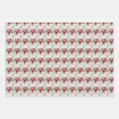 Weihnachten Weihnachten Weihnachten, Schnee und Ka Geschenkpapier Set (Vorderseite 2)