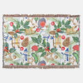 Weihnachten Weihnachten Weihnachten Schneemann, Pi Decke (Vorderseite)