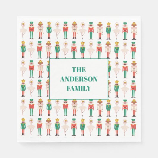 Weihnachten Weihnachten Weihnachten Serviette (Vorderseite)