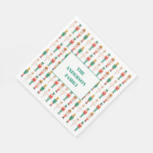 Weihnachten Weihnachten Weihnachten Serviette (Ecke)