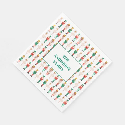 Weihnachten Weihnachten Weihnachten Serviette (Ecke)