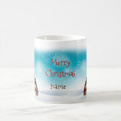 Weihnachten Weihnachten Weihnachten Sibirischer Hu Kaffeetasse (Mittel)