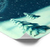 Weihnachten Weihnachten Weihnachten Sleigh Winter Poster (Ecke)