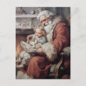 Weihnachten Weihnachten Weihnachten und Kind Postkarte (Vorderseite)