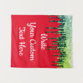 Weihnachten Weihnachten Weihnachten Weihnachten Fe Wandteppich (Vorderseite (Horizontal))