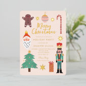 Weihnachten Weihnachten Weihnachten Weihnachten Fo Folieneinladung (Stehend vorne)