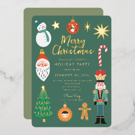 Weihnachten Weihnachten Weihnachten Weihnachten Fo Folieneinladung