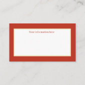 Weihnachten Weihnachten Weihnachten Weihnachten hi Visitenkarte (Rückseite)