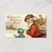 Weihnachten Weihnachten Weihnachten Weihnachten hi Visitenkarte (Vorderseite)