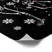 Weihnachten Weihnachten Weihnachten Weihnachten Poster (Ecke)