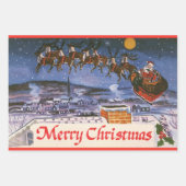 Weihnachten Weihnachten Weihnachten Weihnachten We Geschenkpapier Set (Vorderseite)