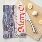 Weihnachten Weihnachten Weihnachten Weihnachten We Geschirrtuch (Viertel Falte)