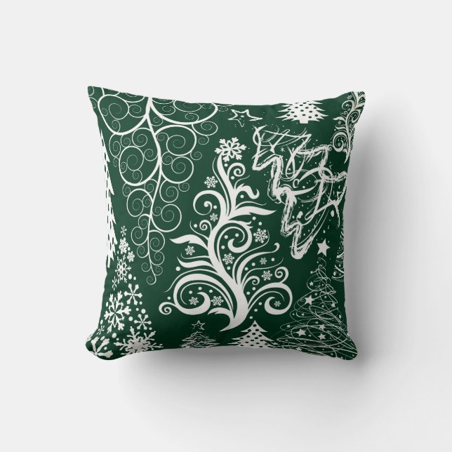 Weihnachten Weihnachten Weihnachten Weihnachten We Kissen (Vorderseite)