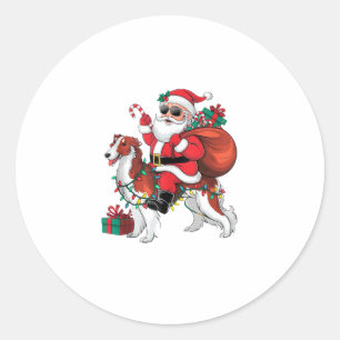 Weihnachten Weihnachten Weihnachten Weihnachten We Runder Aufkleber