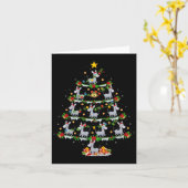 Weihnachten Weihnachten Weihnachten Weihnachtsbaum Karte (Gelbe Blume)