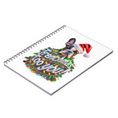 Weihnachten Weihnachten Weihnachten Weihnachtslich Notizblock (Linke Seite)