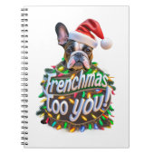Weihnachten Weihnachten Weihnachten Weihnachtslich Notizblock (Vorderseite)