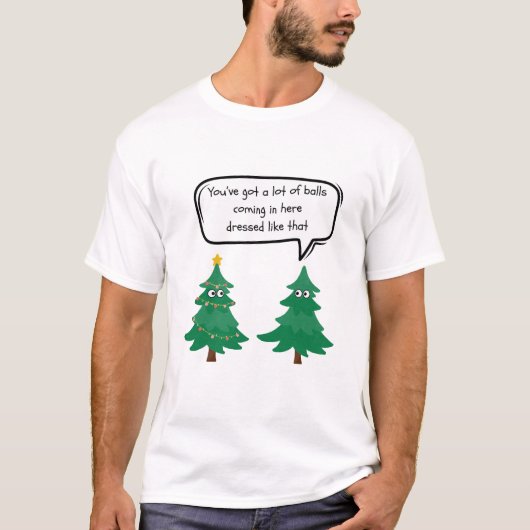 Weihnachten Weihnachten Weihnachtsbaumen T-Shirt (Vorderseite)