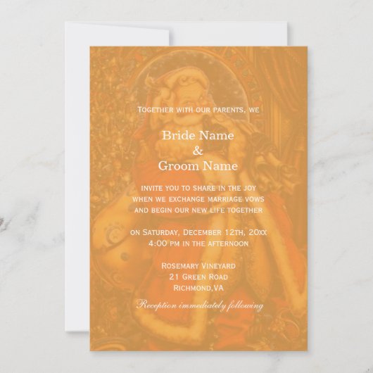 Weihnachten Weihnachten Weihnachtsfeier Einladung (Vorderseite)