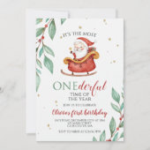 Weihnachten Weihnachten Weihnachtsfeiertag Einladung (Vorderseite)