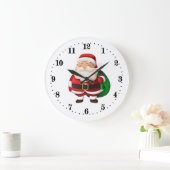 Weihnachten Weihnachten Weihnachtsfeiertag Große U Große Wanduhr (Zuhause)