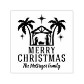 Weihnachten Weihnachten Weihnachtsgeburt Name Permastempel (Design)