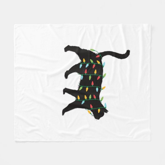 Weihnachten Weihnachten Weihnachtsgeschenk für Tie Fleecedecke (Vorderseite (Horizontal))