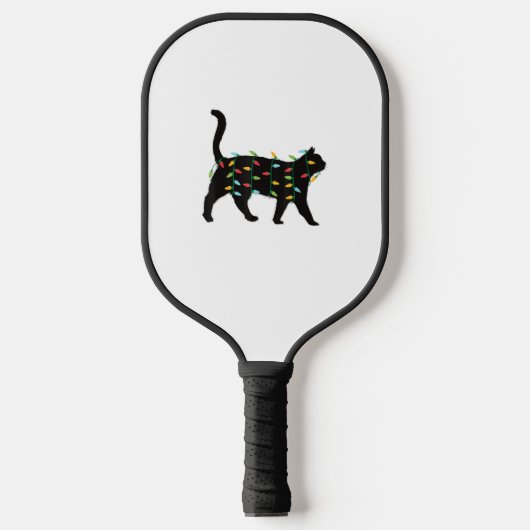Weihnachten Weihnachten Weihnachtsgeschenk für Tie Pickleball Schläger (Vorderseite)
