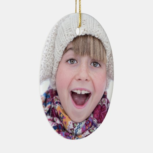 Weihnachten Weihnachten Weihnachtsmann Anzug Ihr F Keramikornament (Rechts)