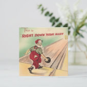 Weihnachten Weihnachten Weihnachtsmann Bowling (Stehend Vorderseite)