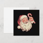 Weihnachten Weihnachten Weihnachtsmann Face Funny  (Vorne/Hinten)