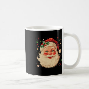 Weihnachten Weihnachten Weihnachtsmann Gesicht Fun Kaffeetasse