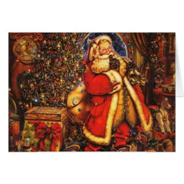 Weihnachten Weihnachten Weihnachtsmann glückliche 