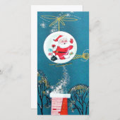 Weihnachten Weihnachten Weihnachtsmann im Hubschra (Vorne/Hinten)