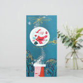 Weihnachten Weihnachten Weihnachtsmann im Hubschra (Stehend Vorderseite)